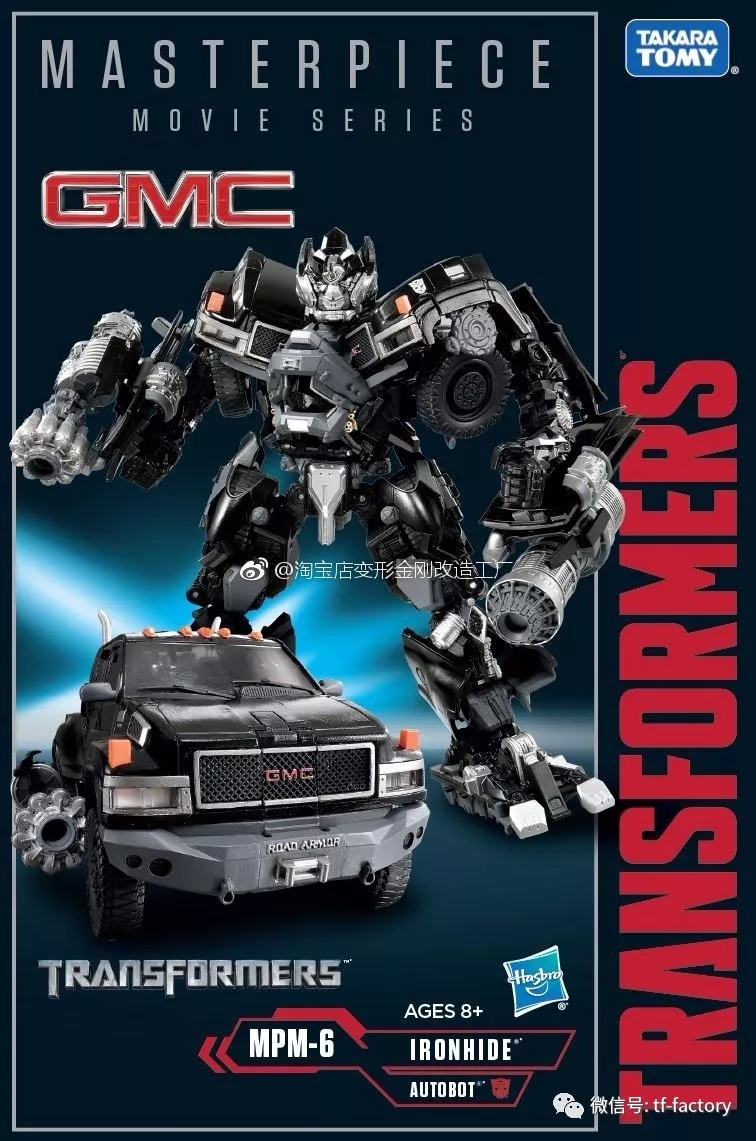 Takara Tomy Mpm06 Masterpiece Movie Series Gmc Ironhide